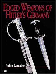 Cover of: Edged Weapons of Hitler's Germany