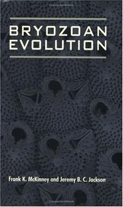 Cover of: Bryozoan evolution by Frank K. McKinney
