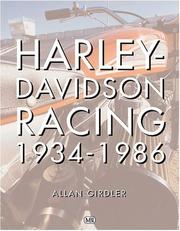 Cover of: Harley-Davidson racing, 1934-1986