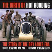 Cover of: Birth of Hot Rodding by Robert Genat