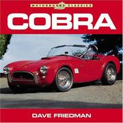 Cover of: Cobra: the Shelby American original archives,  1962-1965