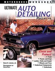 Cover of: Ultimate Auto Detailing Projects