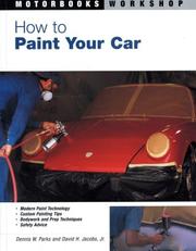 Cover of: How to Paint Your Car