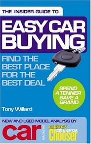 Cover of: Insider Guide to Easy Car Buying: Spend a Tenner Save a Grand