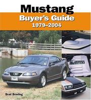 Cover of: Mustang 1979-2004 Buyer's Guide