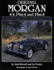 Cover of: Original Morgan by Nigel Worrell, John Worrall, Liz Turner