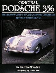 Cover of: Original Porsche 356