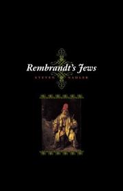 Cover of: Rembrandt's Jews by Steven Nadler