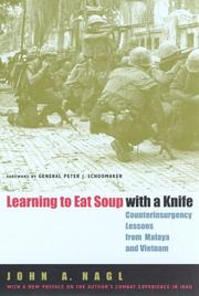 Cover of: Learning to Eat Soup with a Knife by John A. Nagl