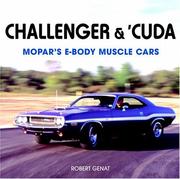 Cover of: Challenger & 'Cuda: Mopar's E-Body Muscle Cars