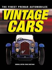 Cover of: Vintage Cars by Craig Cheetham