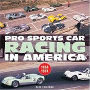 Cover of: Pro Sports Car Racing in America (Motorbooks Classic)