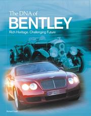 Cover of: The DNA of Bentley by Richard Feast