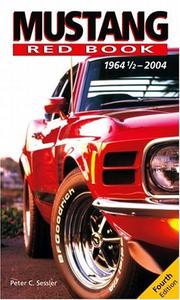 Cover of: Mustang red book: 1964 1/2-2004