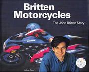 Cover of: Britten Motorcycles by Felicity Price