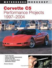 Cover of: Corvette C5 performance projects by Richard Newton