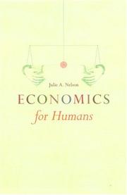 Economics for humans by Julie A. Nelson