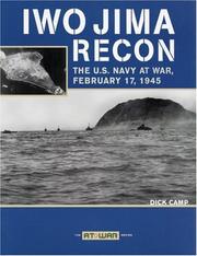 Cover of: Iwo Jima Recon: The U.S. Navy at War, February 17, 1945 (At War)