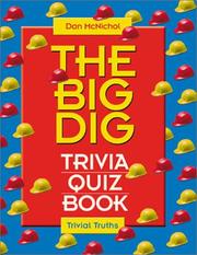 Cover of: The Big Dig Trivia Quiz Book
