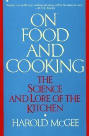 Cover of: On food and cooking