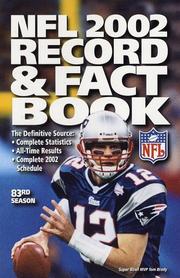 Cover of: Official NFL 2002 Record & Fact Book