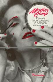 Cover of: Mother camp: female impersonators in America