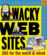 Cover of: Wacky Web Sites Page-A-Day Calendar 2007