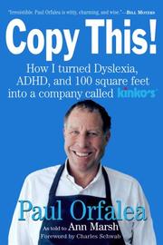 Cover of: Copy This! by Paul Orfalea, Ann Marsh