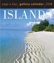 Cover of: Islands Page-A-Day Gallery Calendar 2008