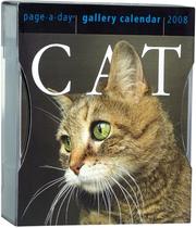 Cover of: Cat Page-A-Day Gallery Calendar 2008