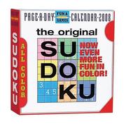 Cover of: The Original Sudoku Page-A-Day Calendar 2008