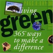 Cover of: Living Green Page-A-Day Calendar 2008