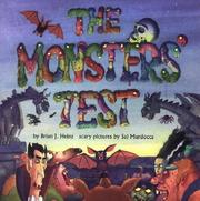 Cover of: The monsters' test