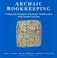 Cover of: Archaic Bookkeeping