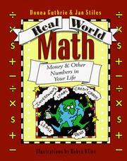Cover of: Real world math by Donna Guthrie