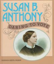 Cover of: Susan B. Anthony: daring to vote