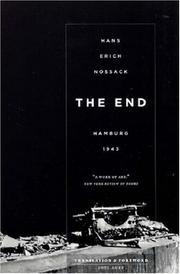 Cover of: The End by Hans Erich Nossack, Hans Erich Nossack