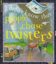 Cover of: People chase twisters