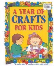 Cover of: A year of crafts for kids