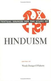Cover of: Textual sources for the study of Hinduism