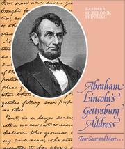 Cover of: Abraham Lincoln's Gettysburg Address: four score and more