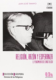 Cover of: Religión, Razón y Esperanza el Pensamiento de Ernst Bloch
