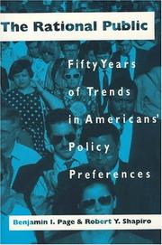 Cover of: The rational public: fifty years of trends in Americans' policy preferences