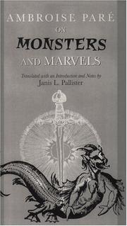 Cover of: On Monsters and Marvels