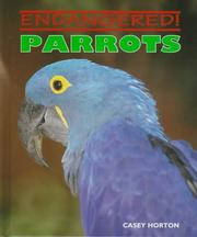 Cover of: Parrots by Casey Horton