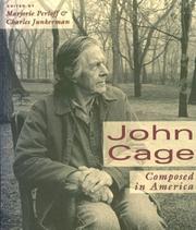 Cover of: John Cage by edited by Marjorie Perloff and Charles Junkerman.