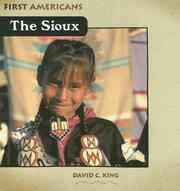 Cover of: The Sioux by King, David C.