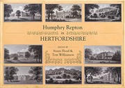 Cover of: Humphry Repton in Hertfordshire: documents and landscapes