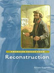 Cover of: Reconstruction by Adriane Ruggiero