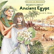 Cover of: Projects About Ancient Egypt (Hands-on History)
